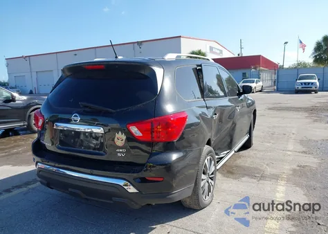 2018 Nissan Pathfinder Sv z USA, uszkodzony, nr VIN 5N1DR2MM1JC607813